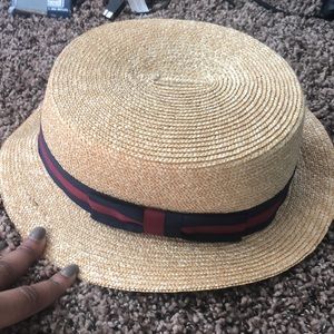 FREE FREE FREE Zara Fedora/Straw Hat